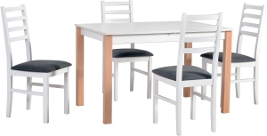 Трапезен стол Нило 8 с избор на цвят и дамаска