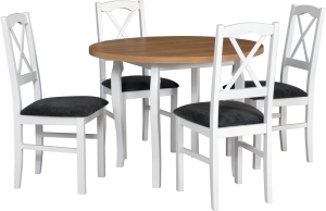 Трапезен стол Нило 11 с избор на цвят и дамаска