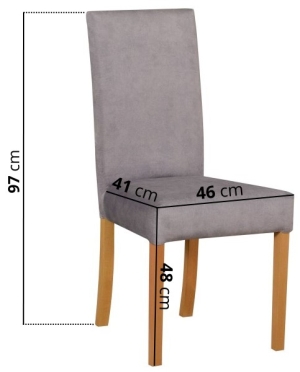 Трапезен стол Рома 2 с избор на цвят и дамаска