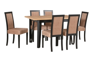 Трапезен стол Рома 3 с избор на цвят и дамаска