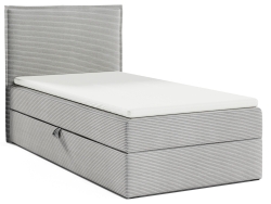 Континентално легло Посо с ракла за съхранение за матрак с размери 70, 80, 90, 100/ 200 см и избор на дамаска
