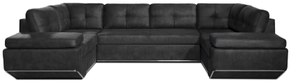 П-образен диван Зонда I с избор на дамаска и посока