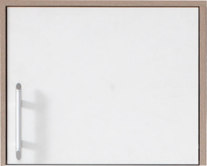 Надстройка Смарт с 1 врата с дължина 50 см дъб сонома и бял мат