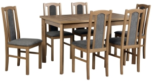 Трапезен стол Бос 7 с избор на цвят и дамаска