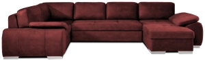 П-образен диван Ензо I с избор на дамаска и посока