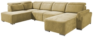 П-образен диван Каво I с избор на дамаска и посока