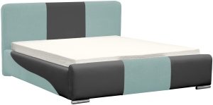 Тапицирано легло Аполо с ракла за съхранение за матрак с размери 120, 140, 160, 180, 200/ 200 см и избор на дамаска