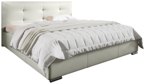 Тапицирано легло Лацио с ракла за съхранение за матрак с размери 120, 140, 160, 180, 200/ 200 см и избор на дамаска