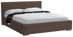 Тапицирано легло Лофт с ракла за съхранение за матрак с размери 120, 140, 160, 180, 200/ 200 см и избор на дамаска