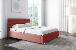 Тапицирано легло Лайф с ракла за съхранение за матрак с размери 120, 140, 160, 180, 200/ 200 см и избор на дамаска