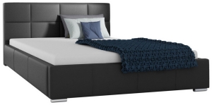 Тапицирано легло Марина с ракла за съхранение за матрак с размери 120, 140, 160, 180, 200/ 200 см и избор на дамаска