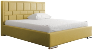 Тапицирано легло Невиа с ракла за съхранение за матрак с размери 120, 140, 160, 180, 200/ 200 см и избор на дамаска