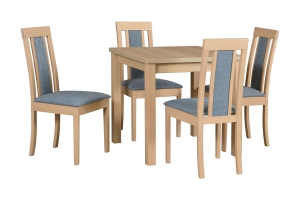 Трапезен стол Рома 11 с избор на цвят и дамаска