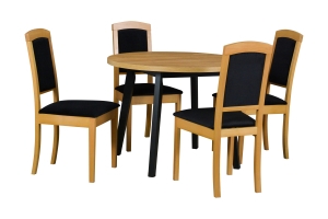 Трапезен стол Рома 14 с избор на цвят и дамаска