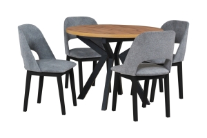 Трапезен стол Монти 2 с избор на цвят и дамаска