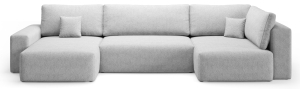 П-образен диван Сентор XL с избор на дамаска