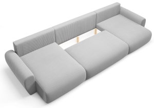 П-образен диван Пос U с избор на дамаска