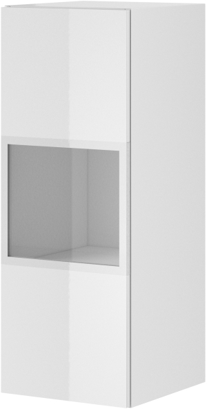 Модулна комбинация Хелио III бял мат и бяло стъкло